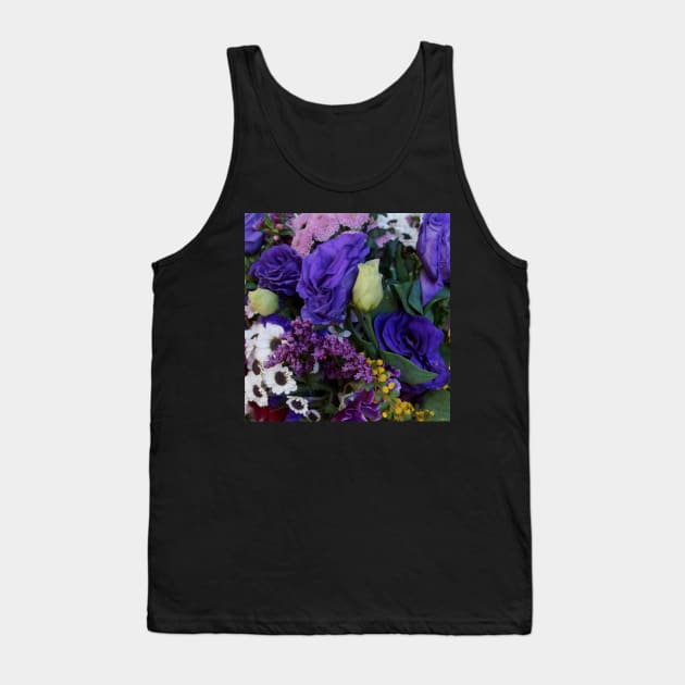 Blue Bouquet at Magpie Springs South Australia wedding venue Tank Top by MagpieSprings